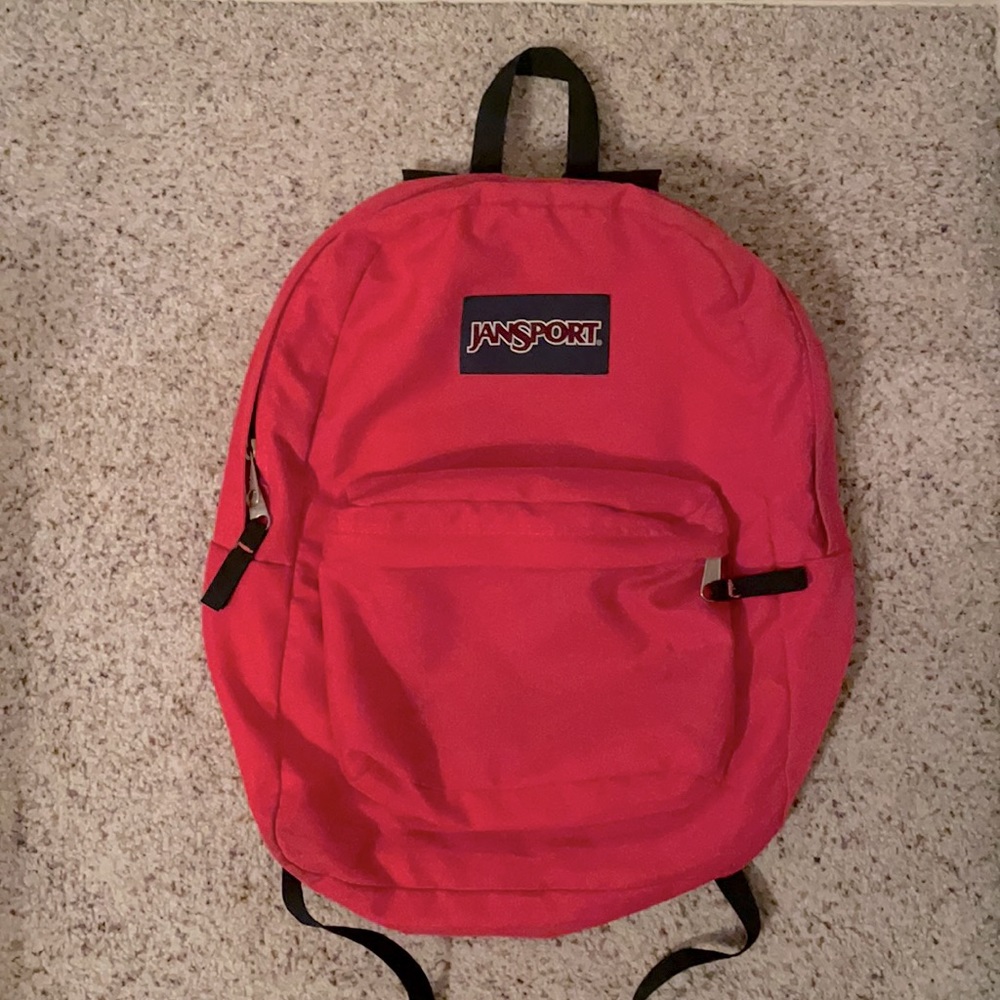 Jansport Superbreak Backpack - hot pink/coral
